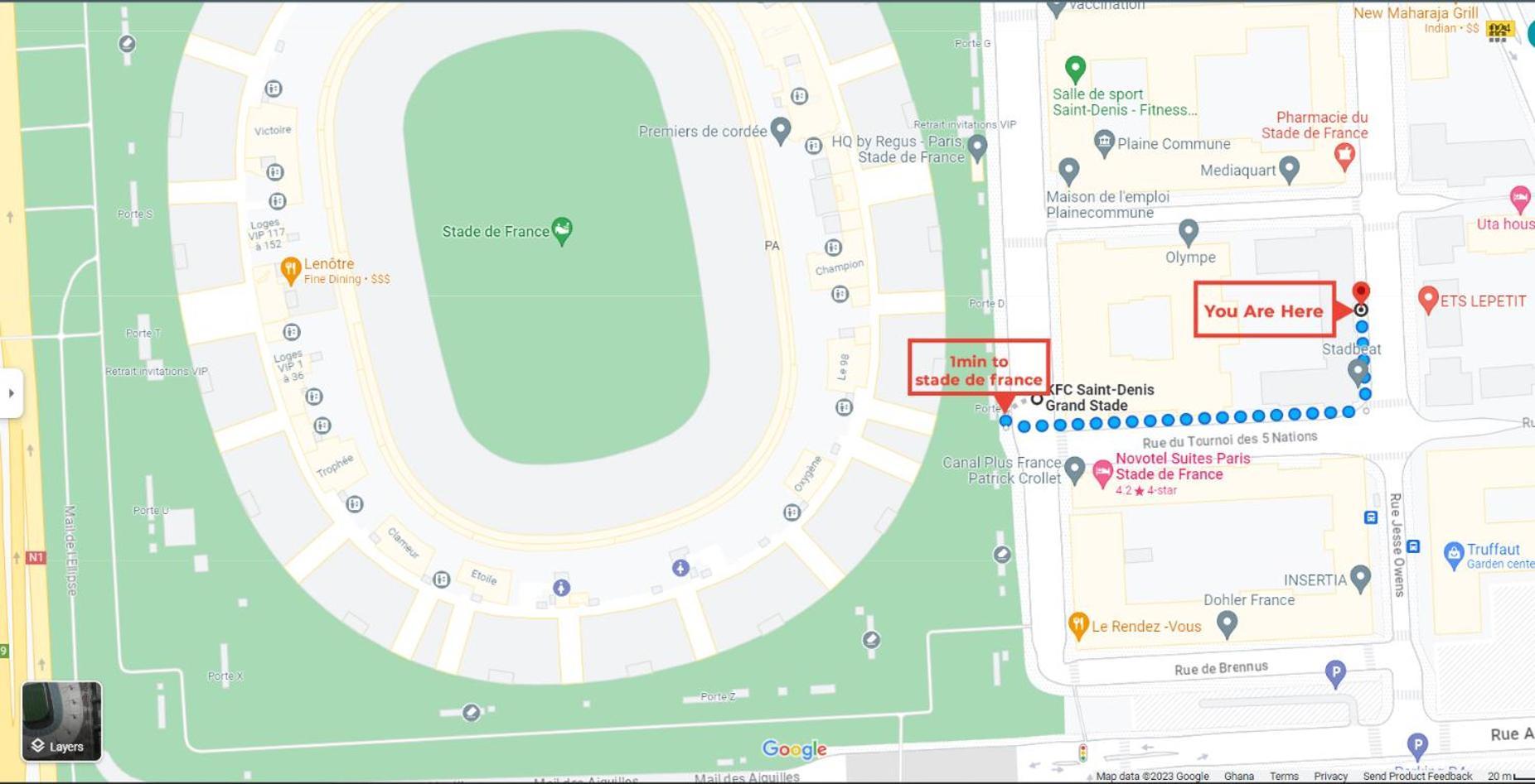 F2 Paris 10Eme Gare Du Nord - Stade De France - Parking Сен-Дені Екстер'єр фото
